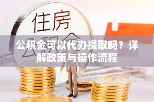 鸟松公积金可以代办提取吗？详解政策与操作流程