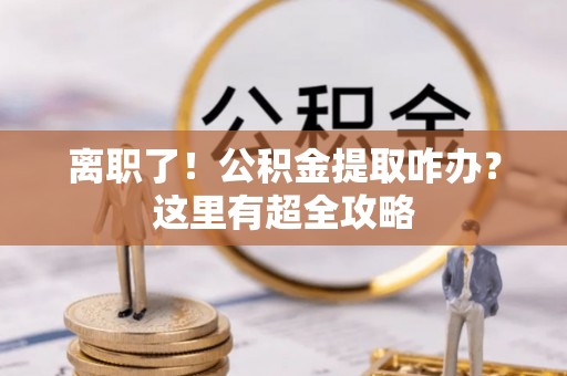 鸟松离职了！公积金提取咋办？这里有超全攻略