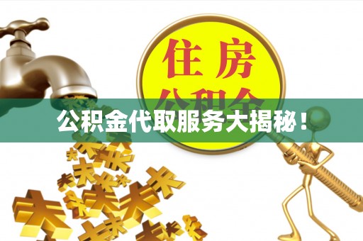 鸟松公积金代取服务大揭秘！