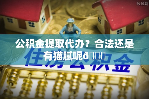 鸟松公积金提取代办？合法还是有猫腻呢😏