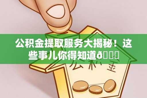 鸟松公积金提取服务大揭秘！这些事儿你得知道😎