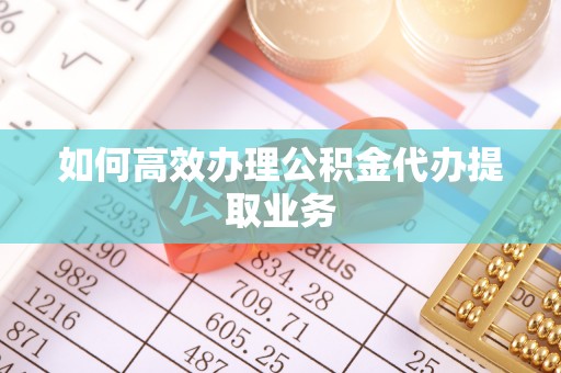 鸟松如何高效办理公积金代办提取业务