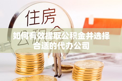 鸟松如何有效提取公积金并选择合适的代办公司